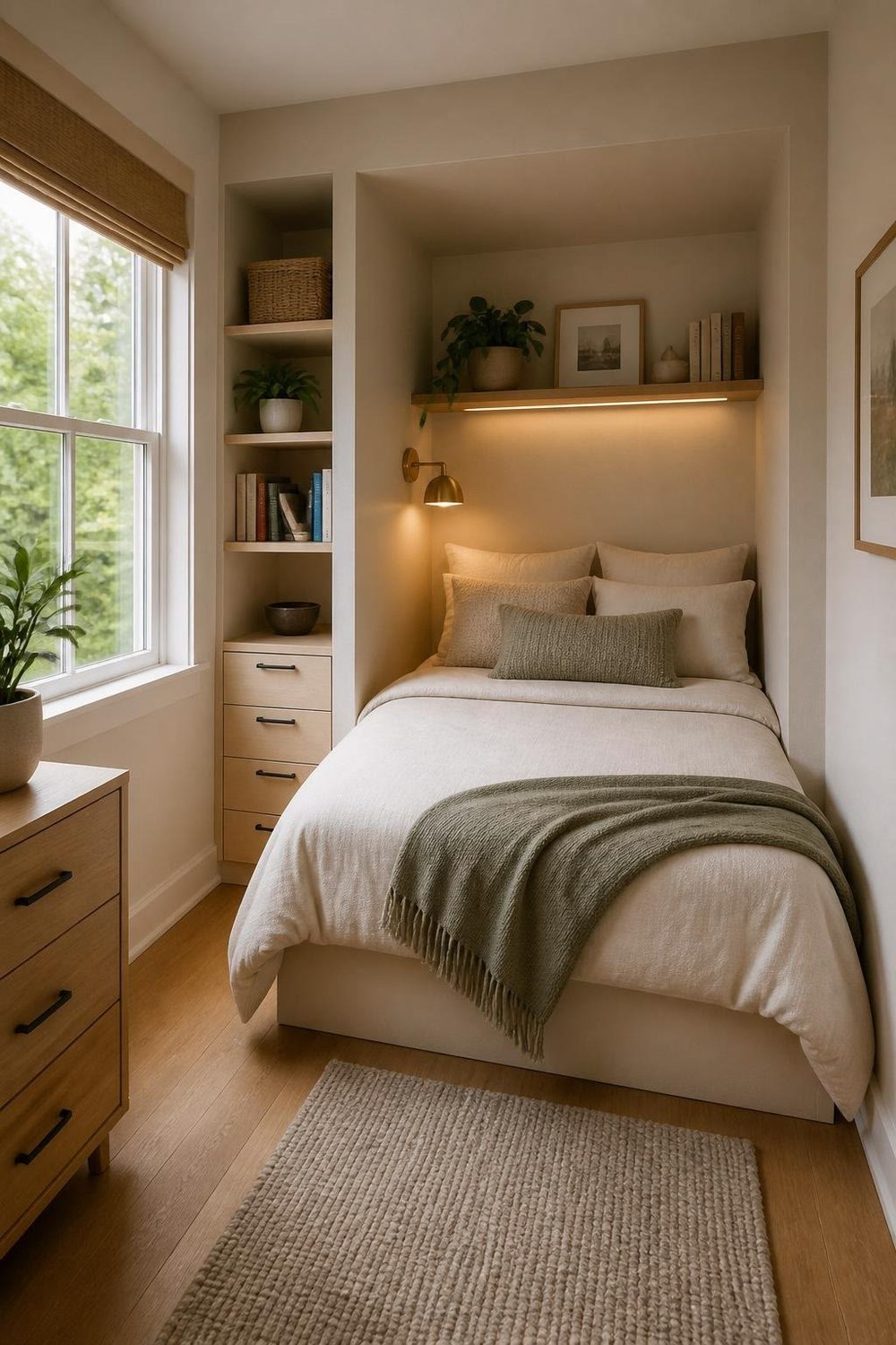 A double bedroom inside a Móro